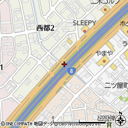 石川県金沢市二宮町ハ周辺の地図
