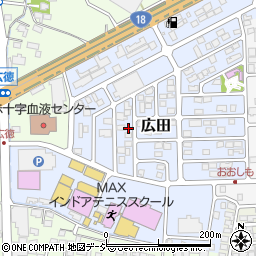 長野県長野市広田114周辺の地図