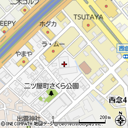 石川県金沢市二ツ屋町3-22周辺の地図