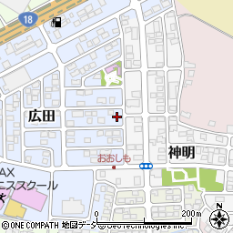 長野県長野市広田233周辺の地図