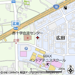 長野県長野市広田274周辺の地図