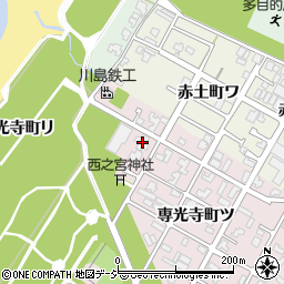 石川県金沢市専光寺町ツ19周辺の地図