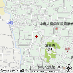 長野県長野市川中島町原132周辺の地図