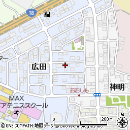 長野県長野市広田227周辺の地図