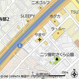 株式会社酒のやまや　金沢駅西店周辺の地図