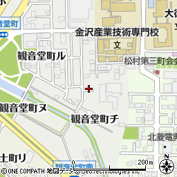 石川県金沢市観音堂町チ67-5周辺の地図