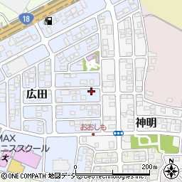 長野県長野市広田231周辺の地図