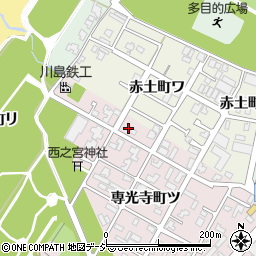 石川県金沢市専光寺町ツ29-5周辺の地図