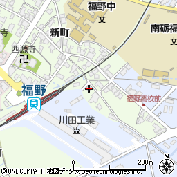 富山県南砺市福野新町3323-4周辺の地図