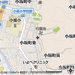 石川県金沢市小坂町東89周辺の地図