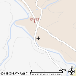 富山県南砺市砂子谷1027周辺の地図