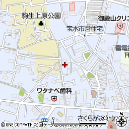 栃木県宇都宮市宝木町2丁目1006-3周辺の地図