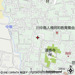 長野県長野市川中島町原153周辺の地図
