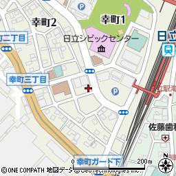 綜合警備保障株式会社茨城支社日立支店周辺の地図