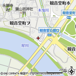 石川県金沢市観音堂町ヌ51周辺の地図