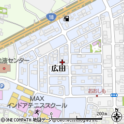長野県長野市広田187周辺の地図