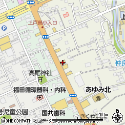 ファミリーマート宇都宮上戸祭町店周辺の地図