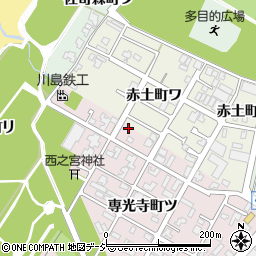 石川県金沢市専光寺町ツ29-1周辺の地図
