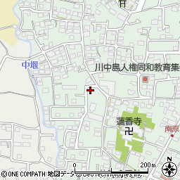 長野県長野市川中島町原152周辺の地図