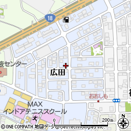 長野県長野市広田186周辺の地図