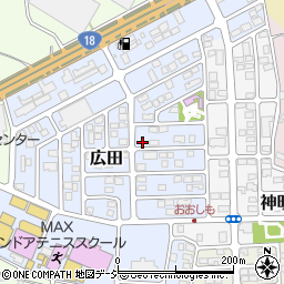 長野県長野市広田224周辺の地図