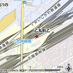 石川県金沢市乙丸町乙周辺の地図