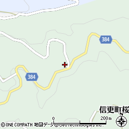 長野県長野市信更町桜井1087-1周辺の地図