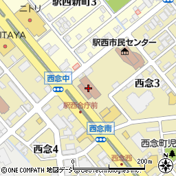 石川労働局　雇用環境・均等室周辺の地図