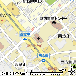 石川労働局総務部　総合労働相談コーナー周辺の地図