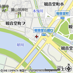 石川県金沢市観音堂町ヌ49周辺の地図