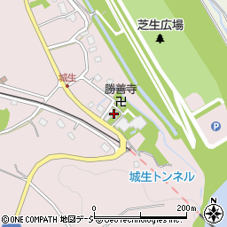 富山県富山市八尾町城生1245周辺の地図