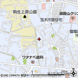 栃木県宇都宮市宝木町2丁目1006-2周辺の地図
