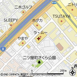石川県金沢市二ツ屋町8周辺の地図