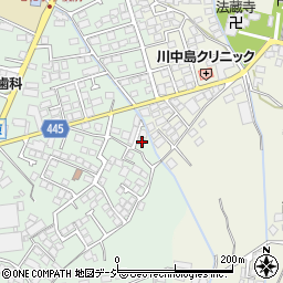 長野県長野市川中島町原1353周辺の地図