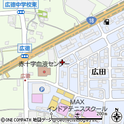 長野県長野市広田88周辺の地図