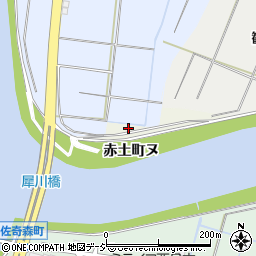 石川県金沢市赤土町ヌ周辺の地図