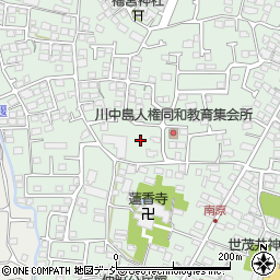長野県長野市川中島町原156周辺の地図