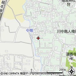 長野県長野市川中島町原186-1周辺の地図