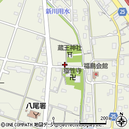 富山県富山市八尾町福島841周辺の地図