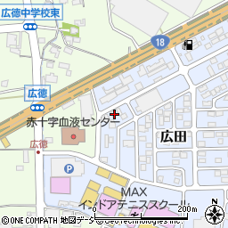 長野県長野市広田89周辺の地図
