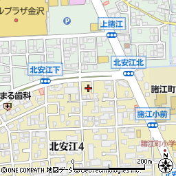 福井新聞社宅周辺の地図