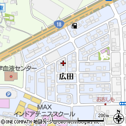 長野県長野市広田179周辺の地図