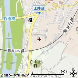 富山県富山市八尾町井田4302周辺の地図