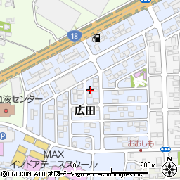 長野県長野市広田189周辺の地図
