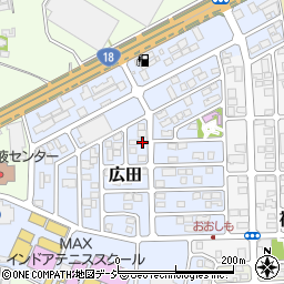 長野県長野市広田185周辺の地図