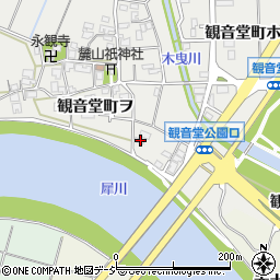 石川県金沢市観音堂町ヲ22周辺の地図