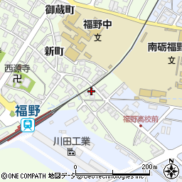 富山県南砺市福野新町1456周辺の地図