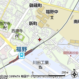 富山県南砺市福野新町1468周辺の地図