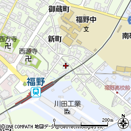 富山県南砺市福野新町1468周辺の地図