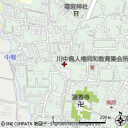長野県長野市川中島町原181周辺の地図